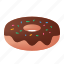 donut, doughnut, sweet, bakery, dessert, food, restaurant 