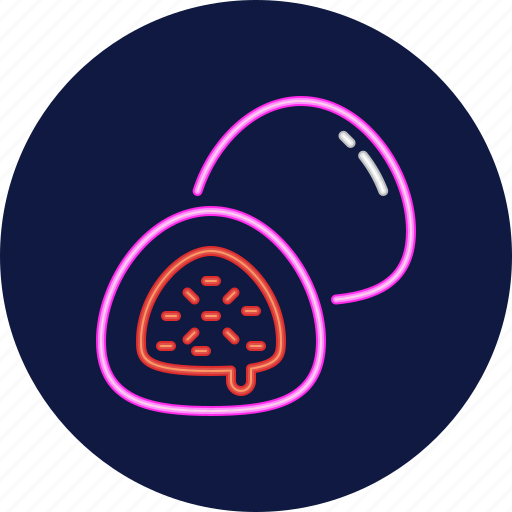 Mochi, sweet, dessert, food, neon, cafe, bakery icon - Download on Iconfinder