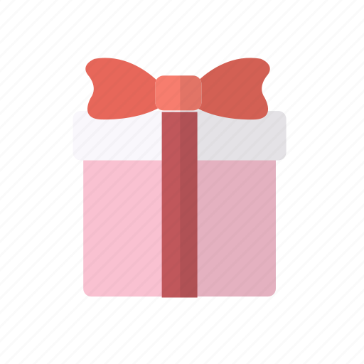 Box, gift, pink, sweet, valentine icon - Download on Iconfinder