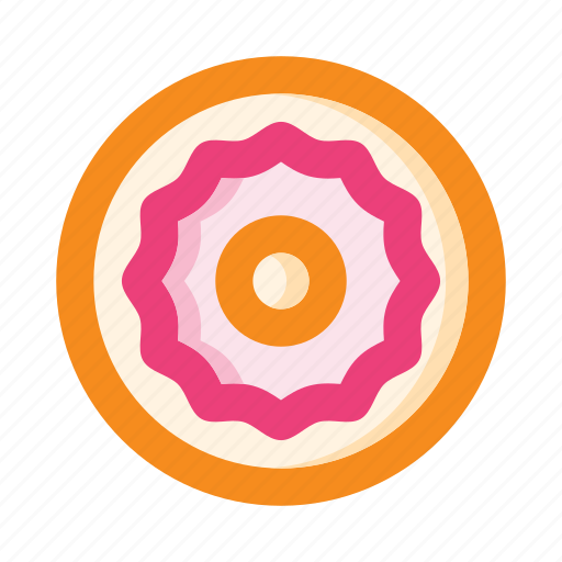 Donut, dessert, treats, donough, sweets, bakery, pastry shop icon - Download on Iconfinder