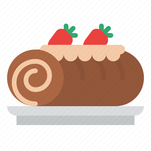 Cake, roll, sweet, dessert icon - Download on Iconfinder
