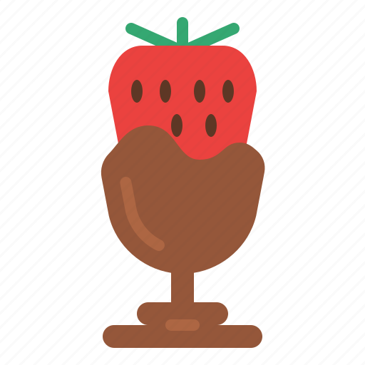 Chocolate, fruit, strawberry, fondue icon - Download on Iconfinder
