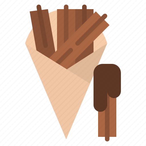 Churros, sweet, dessert, sugar icon - Download on Iconfinder