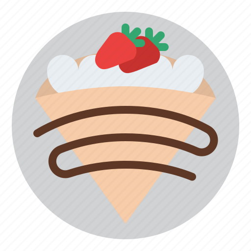 Crepe, sweet, dessert, bakery icon - Download on Iconfinder