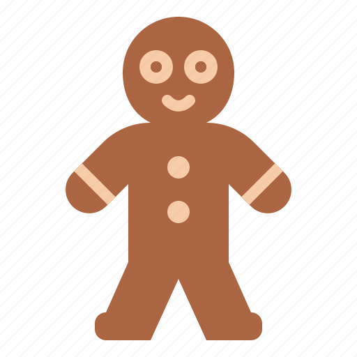Gingerman, bread, sweet, dessert, bakery icon - Download on Iconfinder