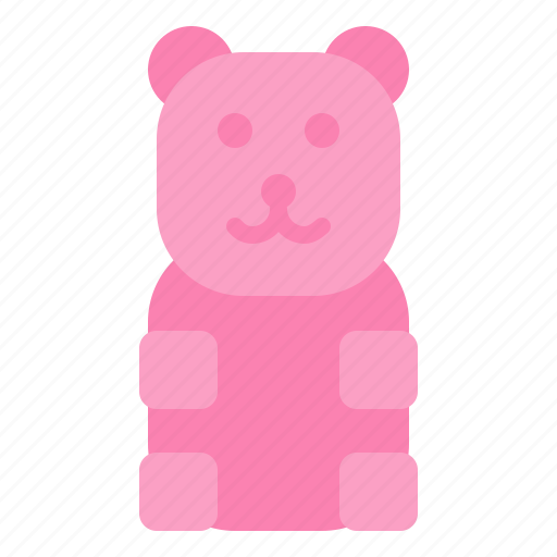 Jelly, bear, sweet, snack, sugar icon - Download on Iconfinder
