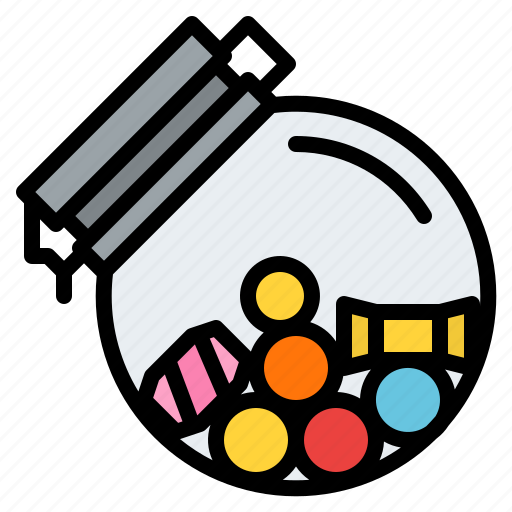 Candy, jar, sweet, sugar icon - Download on Iconfinder