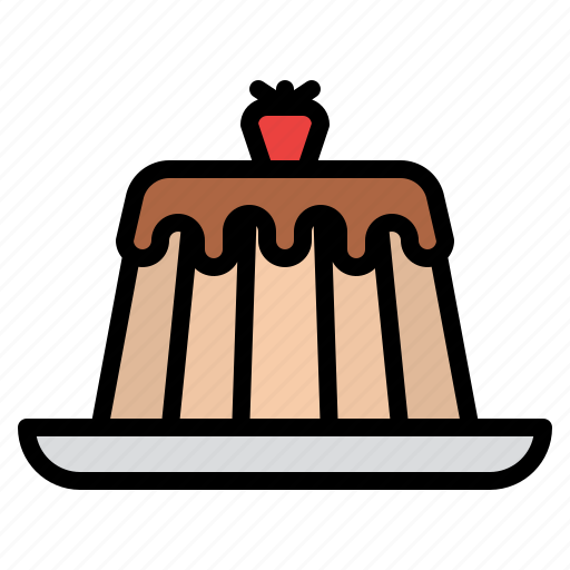 Custard, pudding, sweet, dessert icon - Download on Iconfinder
