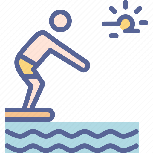Dive, diving, swim, swimming icon - Download on Iconfinder