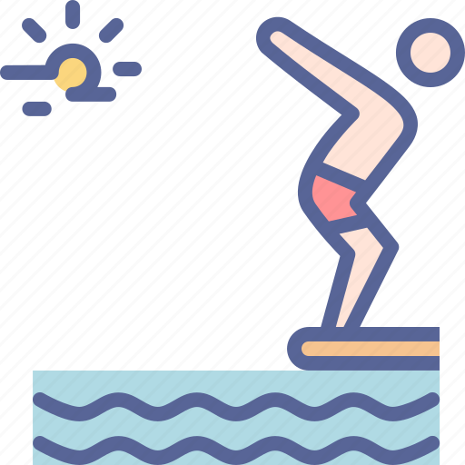 Dive, diving, swim, swimming icon - Download on Iconfinder