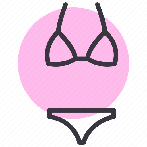 Beach, bikini, swimming, swimsuit icon - Download on Iconfinder