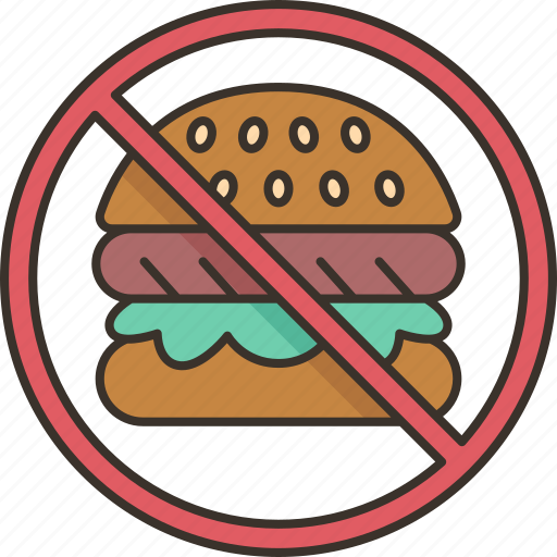 Food, eating, forbidden, prohibited, rule icon - Download on Iconfinder