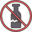 glass, bottles, forbidden, restriction, safety 