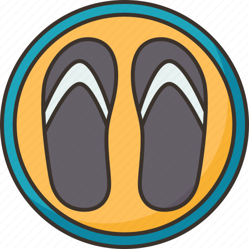 Slippers, shoes, wear, sandals, footwear icon - Download on Iconfinder