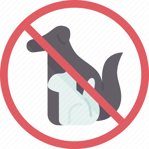 Pets, animals, forbidden, prohibited, entry icon - Download on Iconfinder