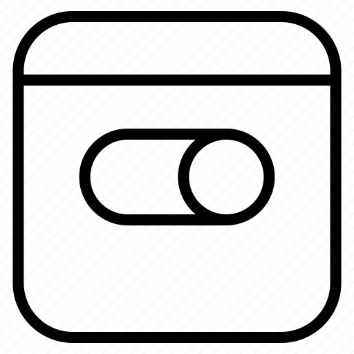 Switch, off, tonggle, electricity, power, control, on icon - Download on Iconfinder
