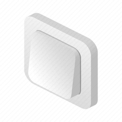 Electric, isometric, power, switch, toggle icon - Download on Iconfinder