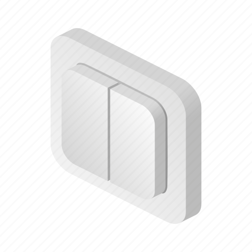 Electric, isometric, power, switch, toggle icon - Download on Iconfinder