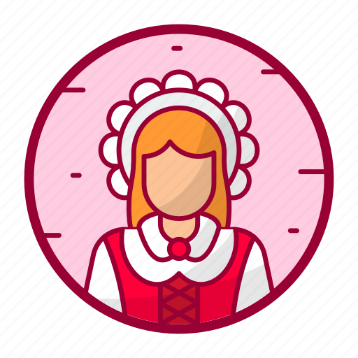 Traditional, switzerland, woman, female, girl icon - Download on Iconfinder