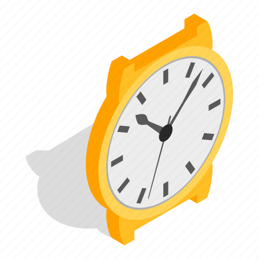 Clock, isometric, luxury, minute, swiss, time, watch icon - Download on Iconfinder