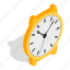clock, isometric, luxury, minute, swiss, time, watch 