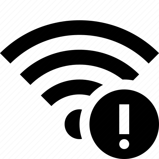 Connection, fi, internet, warning, wi, wifi, wireless icon - Download on Iconfinder