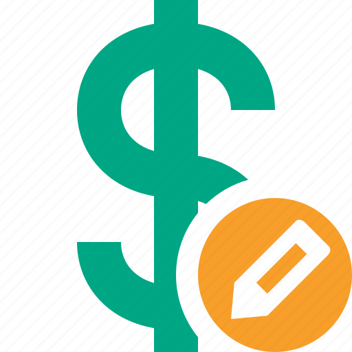 Business, cash, currency, dollar, edit, finance, money icon - Download on Iconfinder
