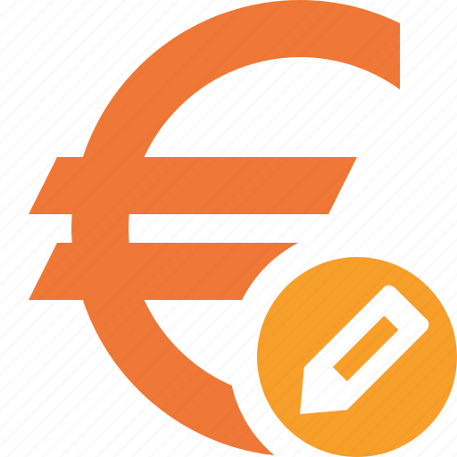Business, cash, currency, edit, euro, finance, money icon - Download on Iconfinder