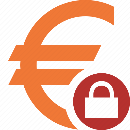 Business, cash, currency, euro, finance, lock, money icon - Download on Iconfinder