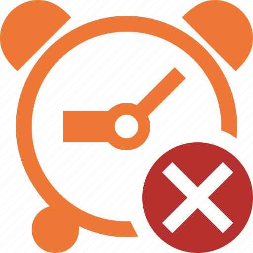 Alarm, cancel, clock, event, schedule, time, timer icon - Download on Iconfinder
