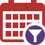 calendar, date, day, event, filter, month, schedule 