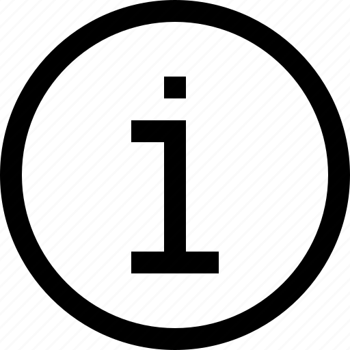 Circle, desk, information, letter, round icon - Download on Iconfinder
