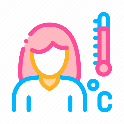 High, pregnancy, symptomp, temprature icon - Download on Iconfinder