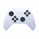 gamepad, white, console, gaming, controller, skeuomorphism, system, device