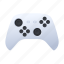 gamepad, white, console, gaming, controller, skeuomorphism, system, device 