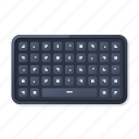 keyboard, black, letter, text, input, skeuomorphism, system, device