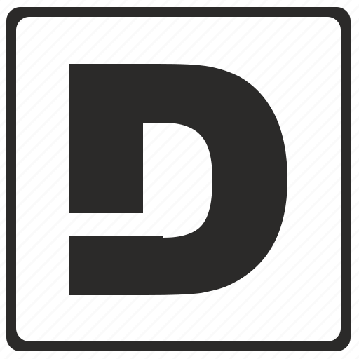 Alphabet, d, latin, letter, modern icon - Download on Iconfinder
