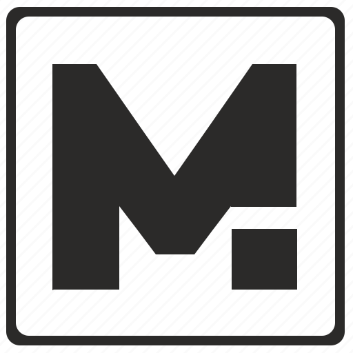 Alphabet, latin, letter, m, modern icon - Download on Iconfinder