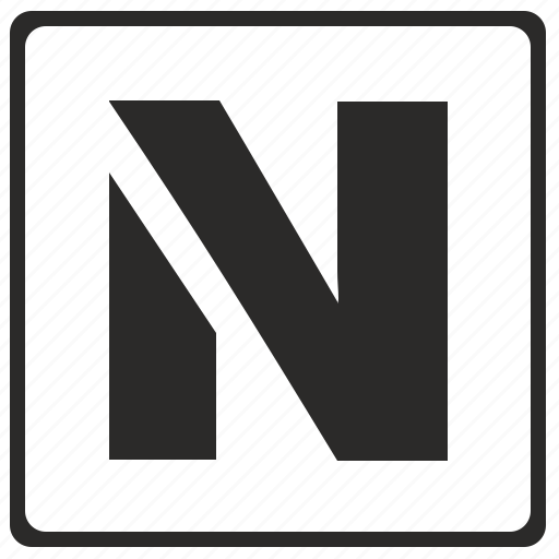 Alphabet, latin, letter, modern, n icon - Download on Iconfinder