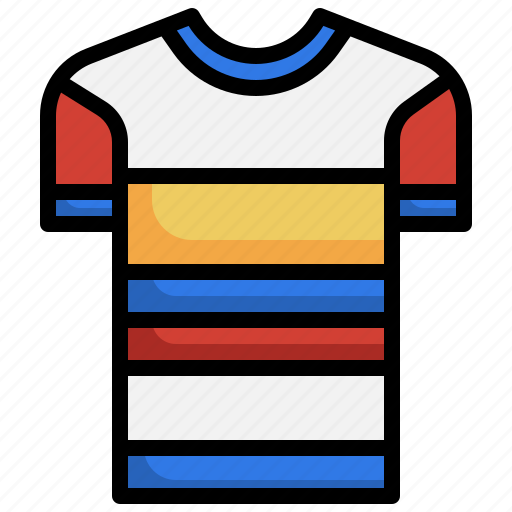 Colombia, tshirt, flags, fashion, shirt icon - Download on Iconfinder