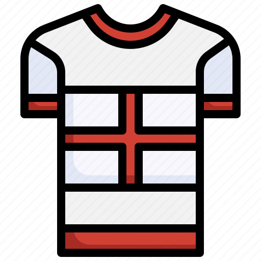 England, tshirt, flags, fashion, shirt icon - Download on Iconfinder