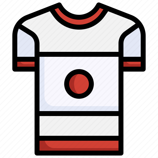 Japan, tshirt, flags, fashion, shirt icon - Download on Iconfinder