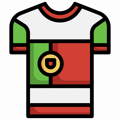Portugal, tshirt, flags, fashion, shirt icon - Download on Iconfinder