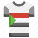 sudan, tshirt, flags, fashion, shirt