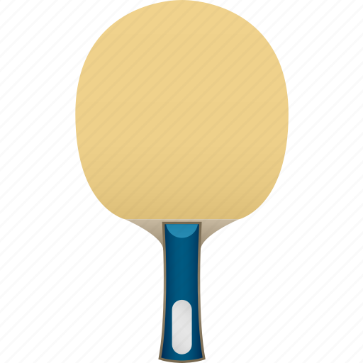 Bat, blade, new, no rubber, paddle, ping pong, table tennis icon - Download on Iconfinder