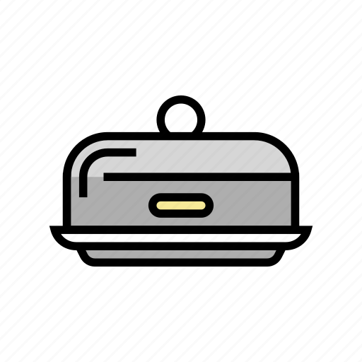 Butter, dish, tableware, banquet, dinner, plate icon - Download on Iconfinder