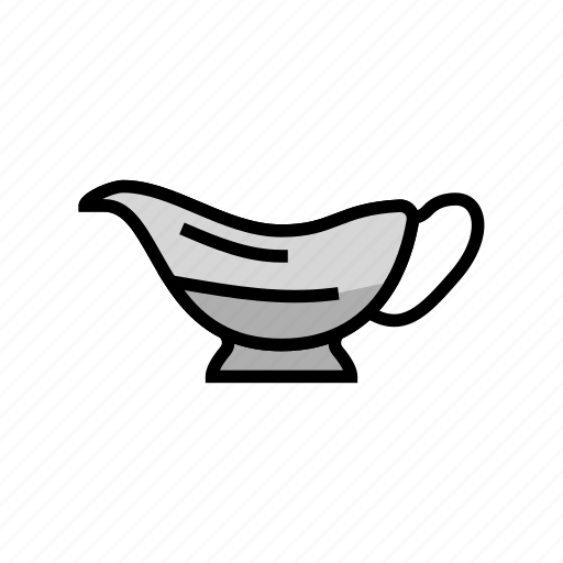 Gravy, boat, tableware, banquet, dinner, plate icon - Download on Iconfinder