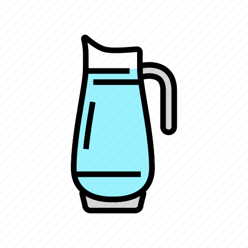 Jug, glass, tableware, banquet, dinner, plate icon - Download on Iconfinder