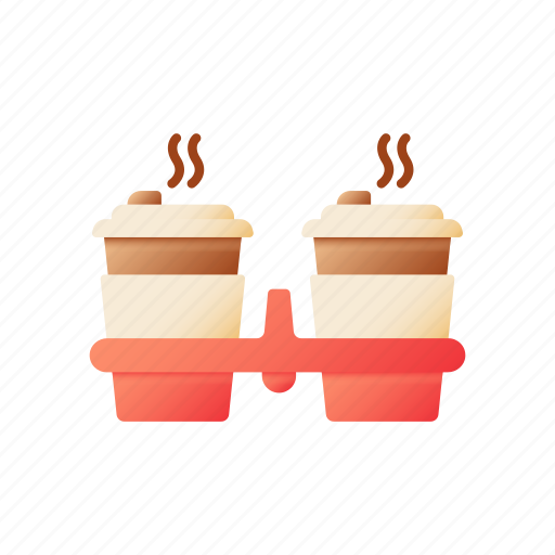 Hot coffee, drink delivery, americano, takeout icon - Download on Iconfinder
