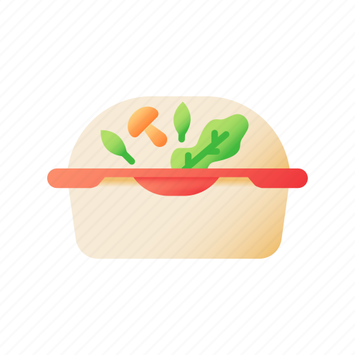 Vegan meal, takeaway order, lunch menu, healthy salad icon - Download on Iconfinder